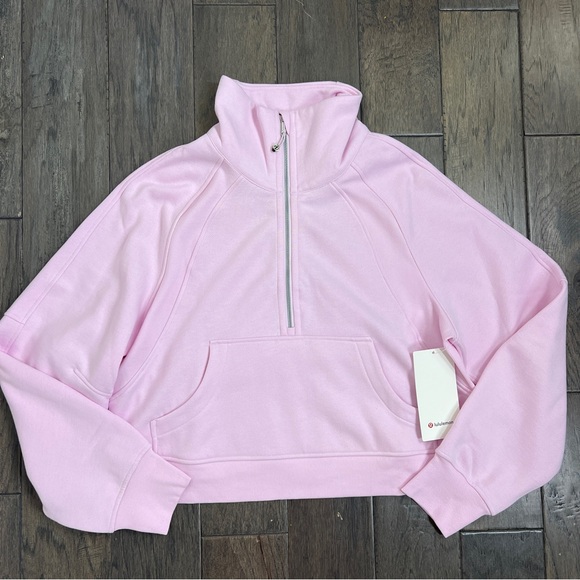 Lululemon NWT Scuba Oversized Funnel-Neck Half Zip